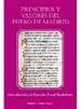 Front pagePrincipios y valores del Fuero de Madrid