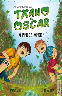 Books Frontpage Txano e Óscar 1 - A pedra verde