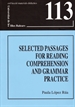 Front pageSelected passages for reading comprehension and grammar practice