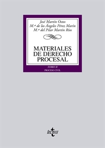 Books Frontpage Materiales de Derecho Procesal