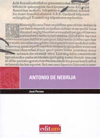 Books Frontpage Antonio de Nebrija