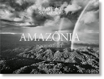 Books Frontpage Sebastião Salgado. Amazônia. Postcard Set