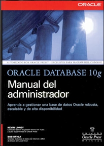 Books Frontpage Oracle Database 10g Manual del administrador