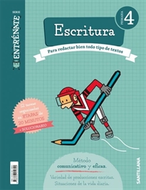 Books Frontpage Cuaderno Escritura Serie Entrenate 4 Primaria