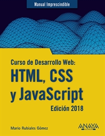 Books Frontpage Curso de Desarrollo Web: HTML, CSS y JavaScript. Edición 2018