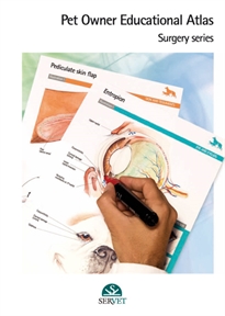 Books Frontpage Surgery series. Pet owner educational atlas