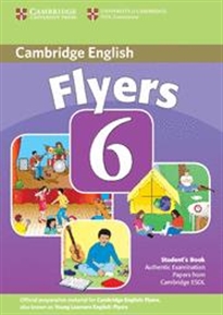 Books Frontpage Cambridge Young Learners English Tests 6 Flyers Student's Book