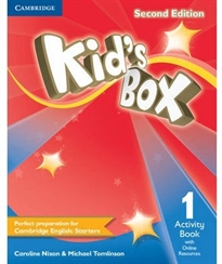 Books Frontpage Kid's Box Level 1 Activity Book with Online Resources 2nd Edition