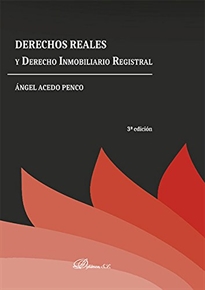 Books Frontpage Derechos Reales y Derecho Inmobiliario Registral