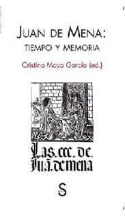 Books Frontpage Juan de Mena. Tiempo y memoria