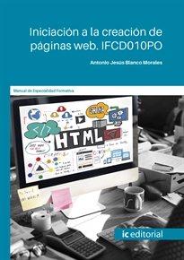 Books Frontpage Iniciación a la creación de páginas web. IFCD010PO