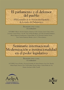 Books Frontpage El parlamento y el defensor del pueblo. Seminario internacional: Modernización e institucionalidad en el poder legislativo