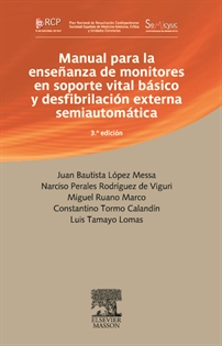 Books Frontpage Manual para la enseñanza de monitores en soporte vital básico y desfibrilación externa semiautomática