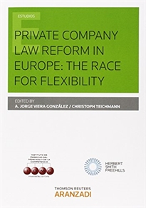 Books Frontpage Private Company Law reform in europe: the race for flexibility