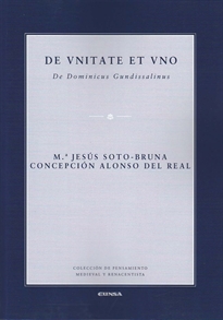 Books Frontpage De unitate et uno de Dominicus Gundissalinus