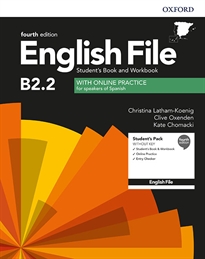 Books Frontpage English File 4th Edition B2.2. Student's Book and Workbook without Key Pack