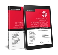 Books Frontpage Contratación, competencia y sostenibilidad: últimas aportaciones desde el derecho administrativo (Papel + e-book)