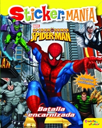 Books Frontpage Spiderman. Stickermania 1