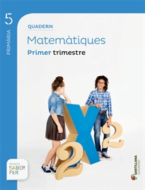 Books Frontpage Quadern Matematiques 5 Primaria 1 Trim Saber Fer