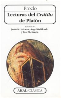 Books Frontpage Lecturas del Crátilo de Platón