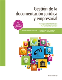 Books Frontpage Gestión de la documentación jurídica y empresarial 3.ª edición