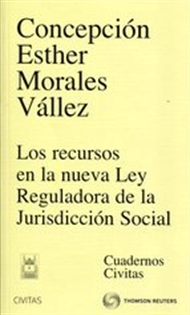 Books Frontpage Los recursos en la nueva ley reguladora de la jurisdicción social