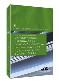 Books Frontpage La proyección interna de la dimensión objetiva de los Derechos Fundamentales: el Art. 10.1 CE