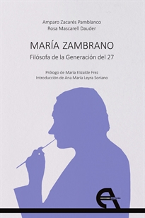 Books Frontpage María Zambrano. Filósofa de la Generación del 27