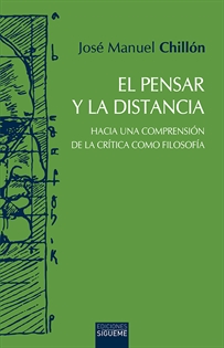 Books Frontpage El pensar y la distancia