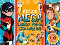 Books Frontpage Pixar. Megalibro para colorear