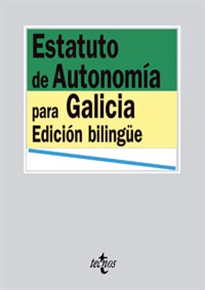 Books Frontpage Estatuto de Autonomía para Galicia