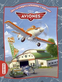 Books Frontpage Aviones. Libro con juegos y actividades a todo color