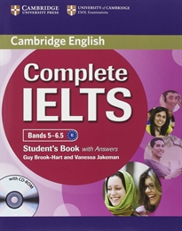 Books Frontpage Complete IELTS Bands 5–6.5 Student's Book with Answers with CD-ROM
