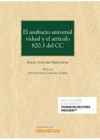 Books Frontpage El usufructo universal vidual y el artículo 820.3 del CC (Papel + e-book)