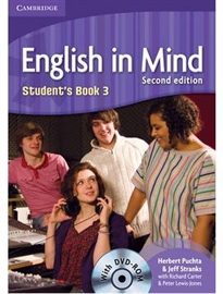 Books Frontpage English in Mind Level 3 Student's Book with DVD-ROM 2nd Edition