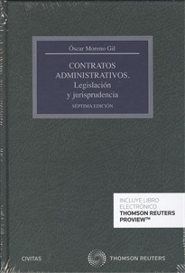 Books Frontpage Contratos administrativos. Legislación y jurisprudencia (Papel + e-book)