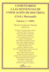 Books Frontpage Comentarios a las sentencias de unificación de doctrina. Civil y Mercantil. Volumen 3º. 2009.