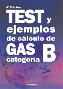 Books Frontpage Test y ejemplos de cálculo de gas categoría B