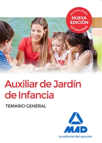 Books Frontpage Auxiliar de Jardín de Infancia. Temario general