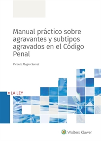Books Frontpage Manual práctico sobre agravantes y subtipos agravados en el Código Penal