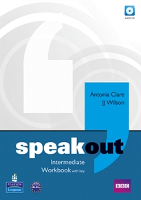 Books Frontpage Speakout Intermediate Workbook with Key and Audio CD Pack