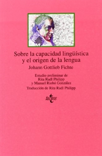 Books Frontpage Sobre la capacidad lingüística y el origen de la lengua