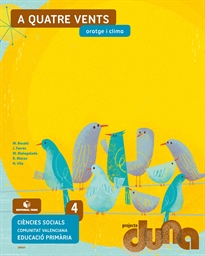 Books Frontpage Ciències socials 4 (quaderns) - Projecte Duna - Comunitat Valenciana