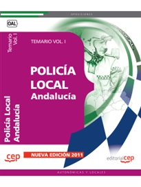 Books Frontpage Policía Local de Andalucía. Temario  Vol. I.