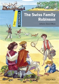 Books Frontpage Dominoes 1. Swiss Family Robinson MP3 Pack