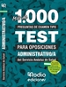 Front pageMás de 1.000 preguntas de examen tipo test para oposiciones. Administrativo a del Servicio Andaluz de Salud
