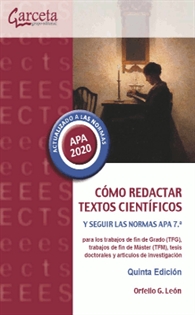 Books Frontpage Cómo Redactar Textos Científicos y Seguir las Normas APA 7ª. 5ª Edición