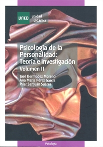 Books Frontpage Psicología de la personalidad: teoría e investigación .volumen II