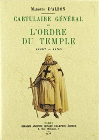 Books Frontpage Cartulaire general de l'Ordre du Temple