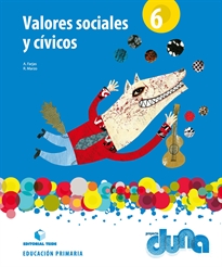 Books Frontpage Valores Sociales y Cívicos 6 - Proyecto Duna